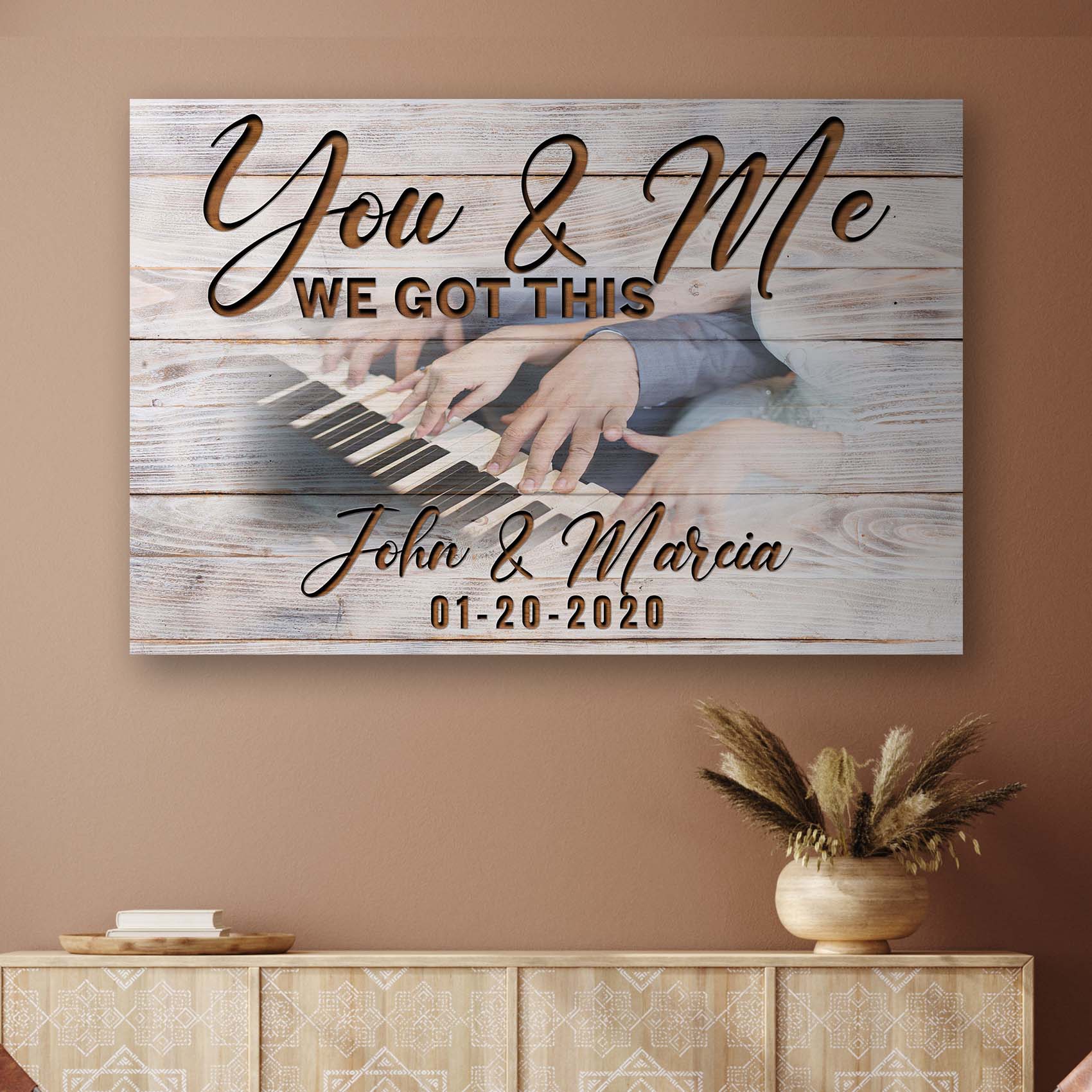 You and Me We Got This Couple Piano Sign on sale at MyriadMart