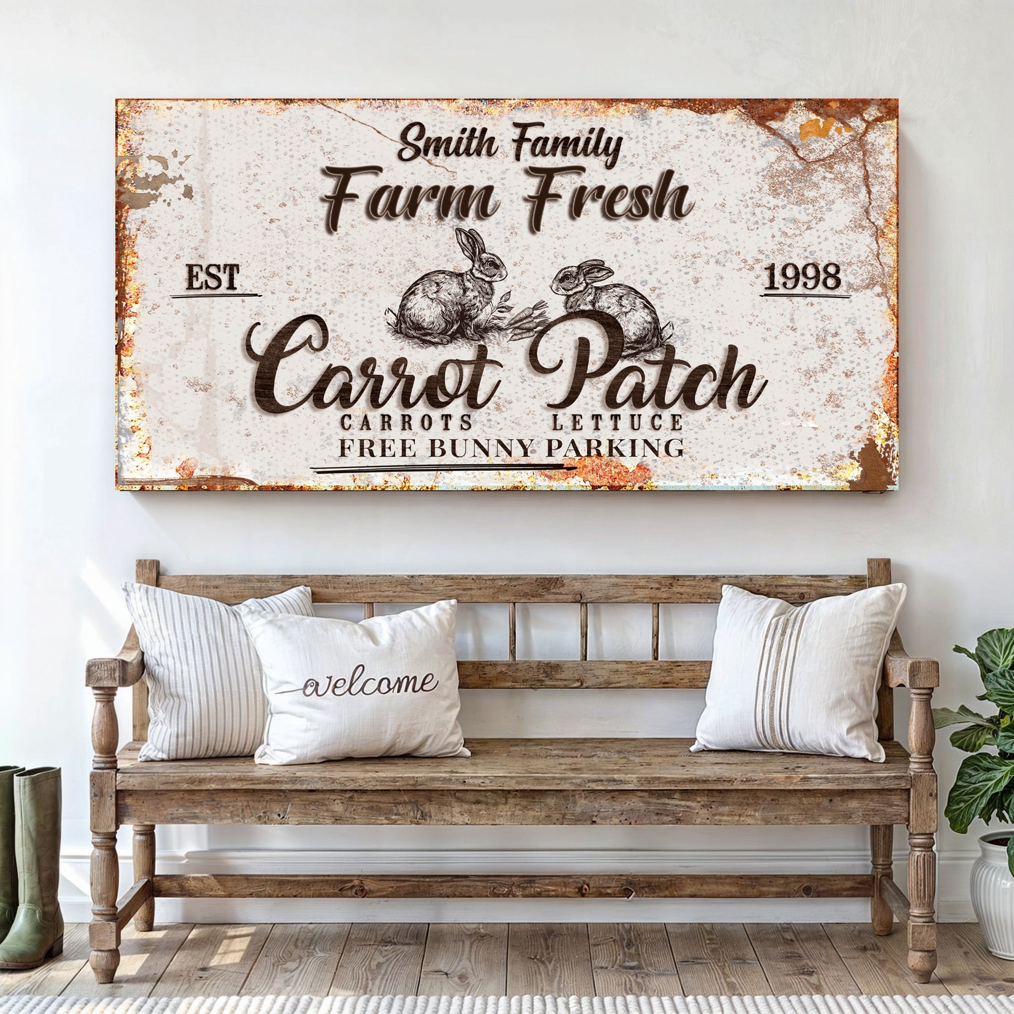 Carrot Patch Easter Sign IV on sale at MyriadMart