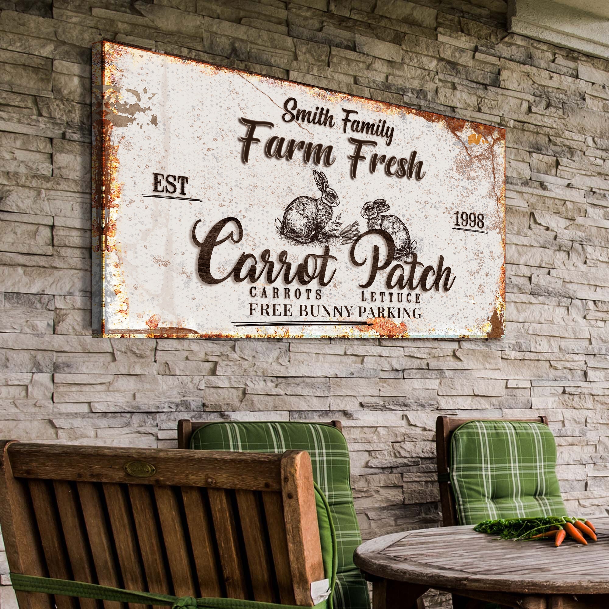 Carrot Patch Easter Sign IV on sale at MyriadMart