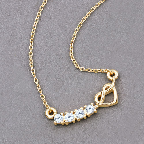0.24 Carat Genuine Aquamarine .925 Sterling Silver Necklace on sale at MyriadMart