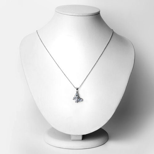 0.78 Carat Genuine Blue Topaz .925 Sterling Silver Pendant on sale at MyriadMart