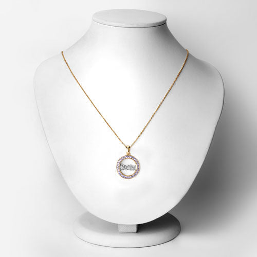 0.64 Carat Genuine Tanzanite .925 Sterling Silver Pendant on sale at MyriadMart