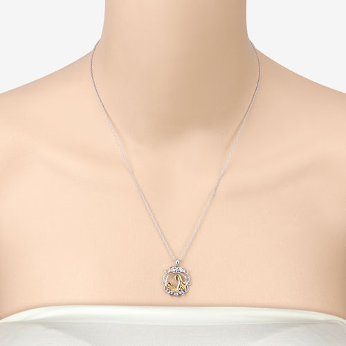 0.11 Carat Genuine Tanzanite .925 Sterling Silver Pendant on sale at MyriadMart