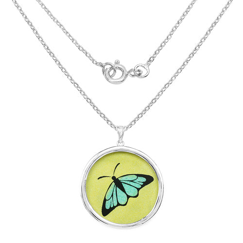 29.50 Carat Genuine Citrine .925 Sterling Silver Pendant on sale at MyriadMart