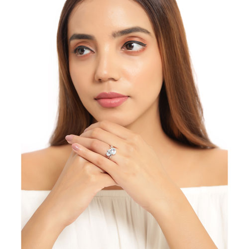 2.55 Carat Genuine Blue Topaz .925 Sterling Silver Ring on sale at MyriadMart