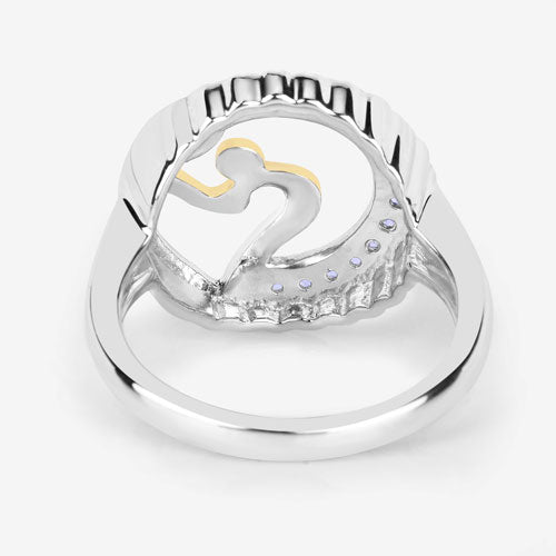0.28 Carat Genuine Tanzanite .925 Sterling Silver Ring on sale at MyriadMart