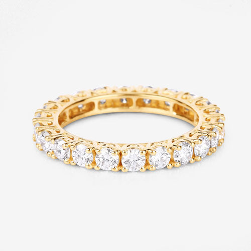 2.00 Carat Lab Grown Diamond 14K Yellow Gold Ring on sale at MyriadMart