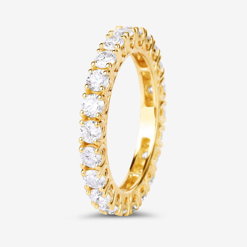 2.00 Carat Lab Grown Diamond 14K Yellow Gold Ring on sale at MyriadMart