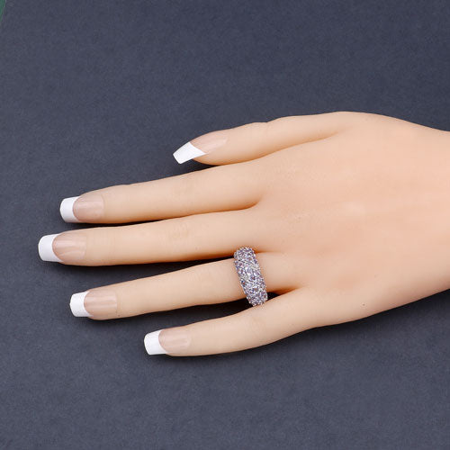 1.48 Carat Genuine Tanzanite .925 Sterling Silver Ring on sale at MyriadMart