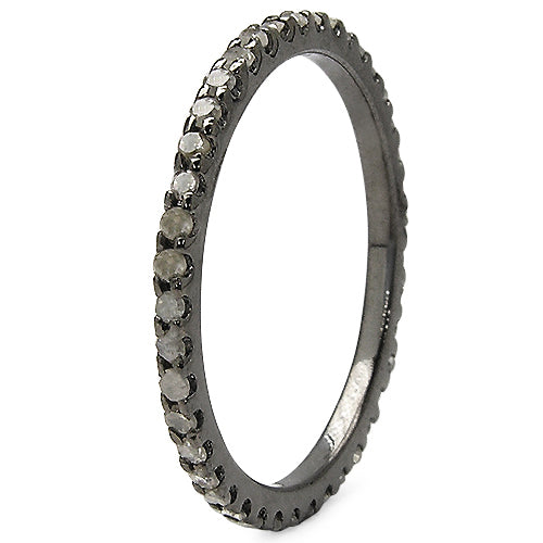 0.60 Carat Genuine TLB Diamond .925 Sterling Silver Ring on sale at MyriadMart