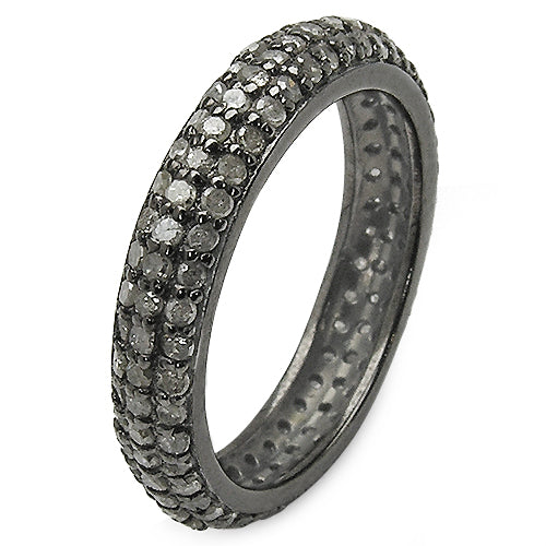 1.40 Carat Genuine TLB Diamond .925 Sterling Silver Ring on sale at MyriadMart