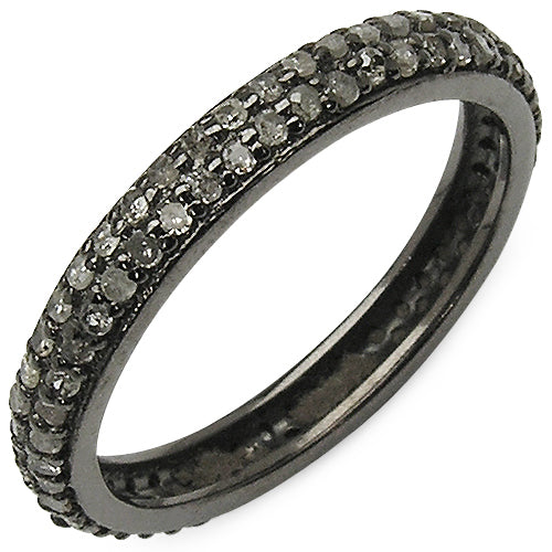 0.67 Carat Genuine TLB Diamond .925 Sterling Silver Ring on sale at MyriadMart