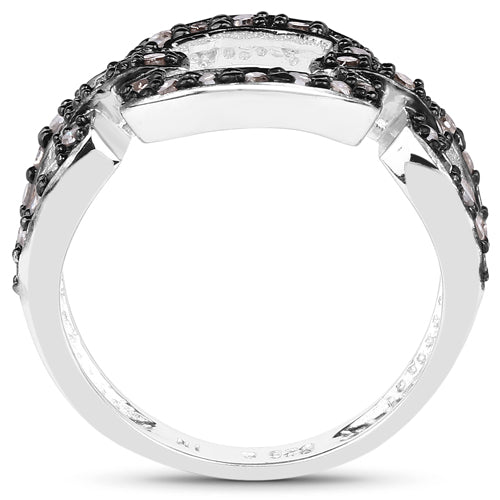 0.32 Carat Genuine Champagne Diamond .925 Sterling Silver Ring on sale at MyriadMart
