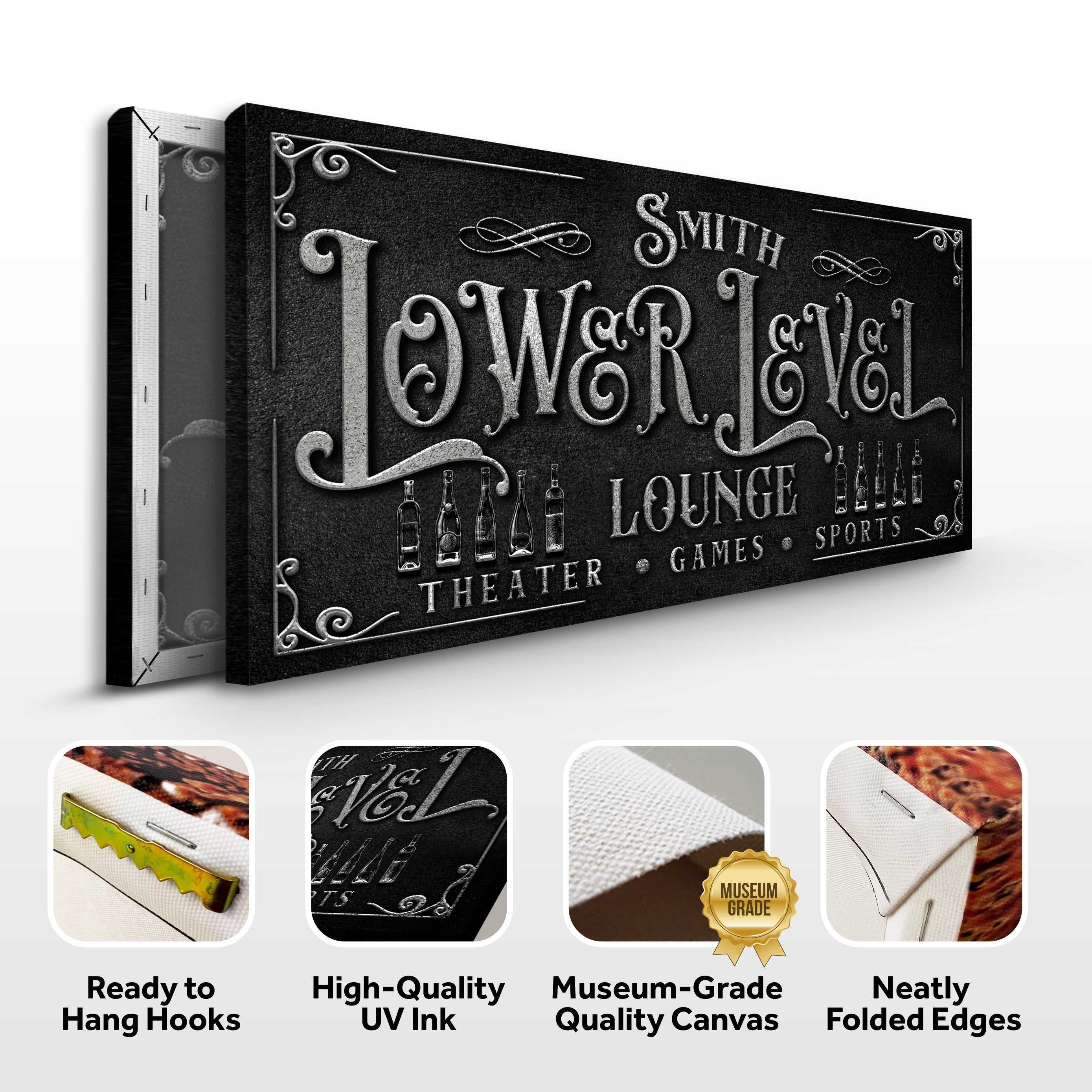 Personalized Lower Level Sign on sale at MyriadMart