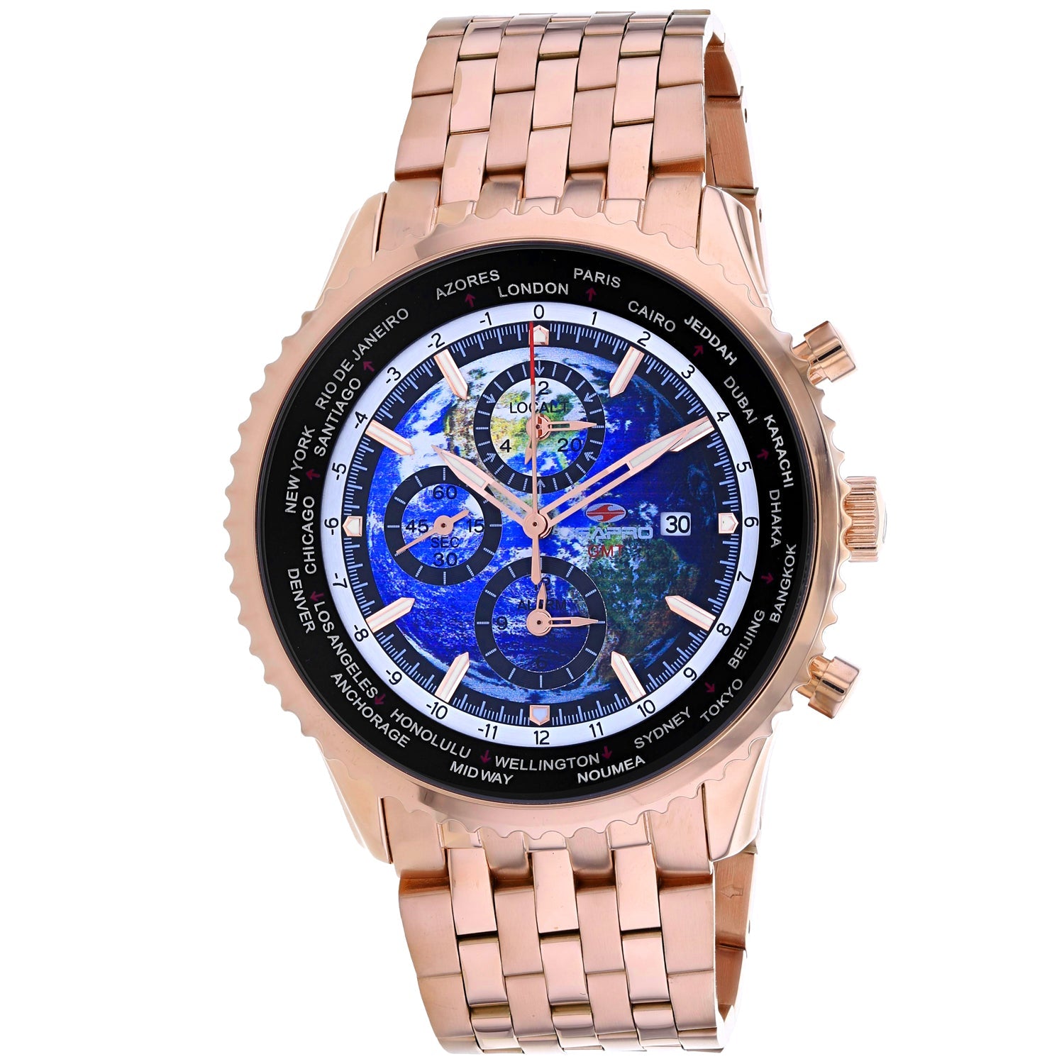 Seapro Men's Meridian World Timer GMT on sale at MyriadMart