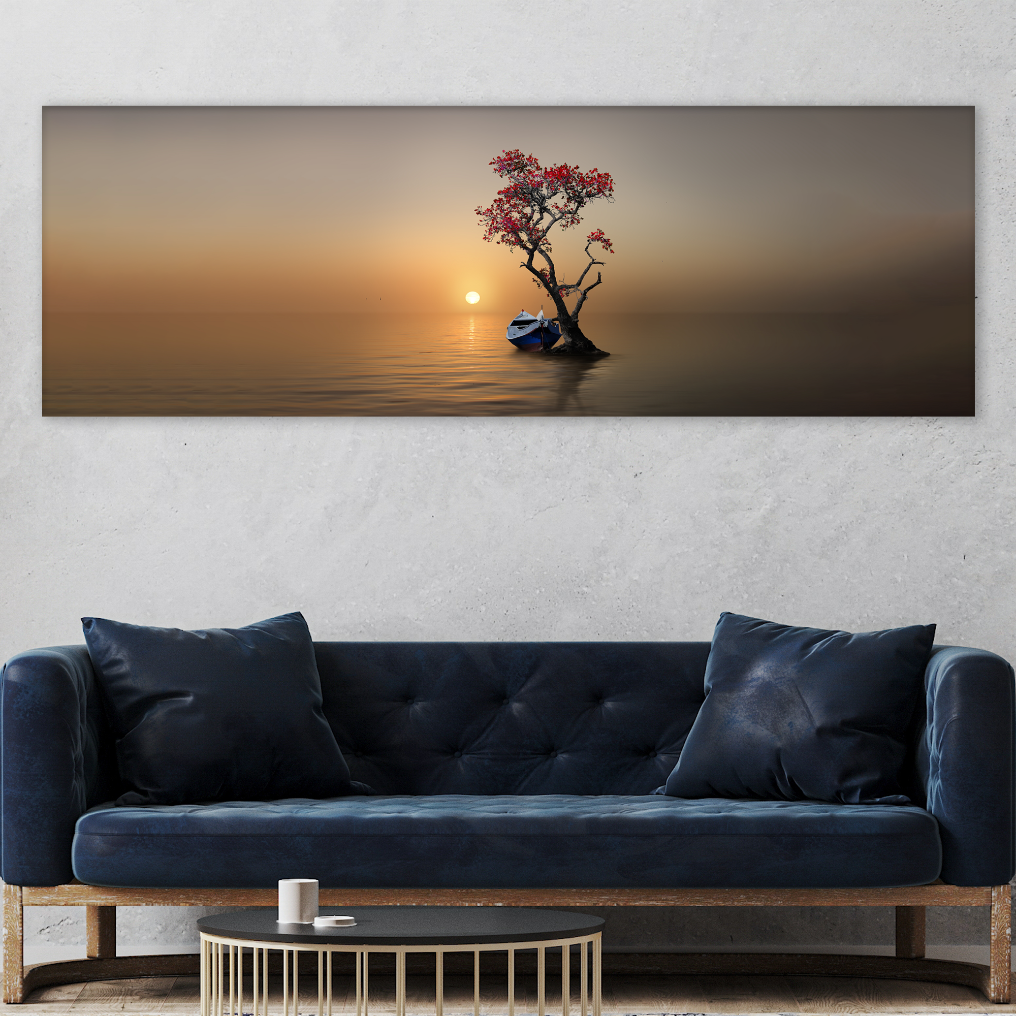 Alone Tree Canvas Wall Art IV on sale at MyriadMart