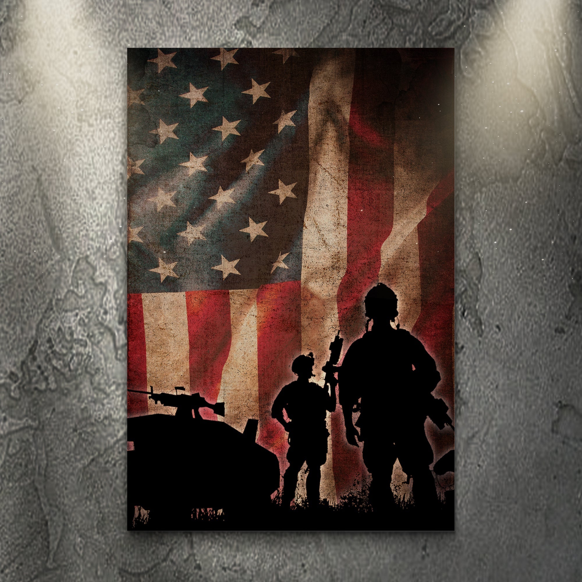 Veterans Honor Canvas Wall Art on sale at MyriadMart