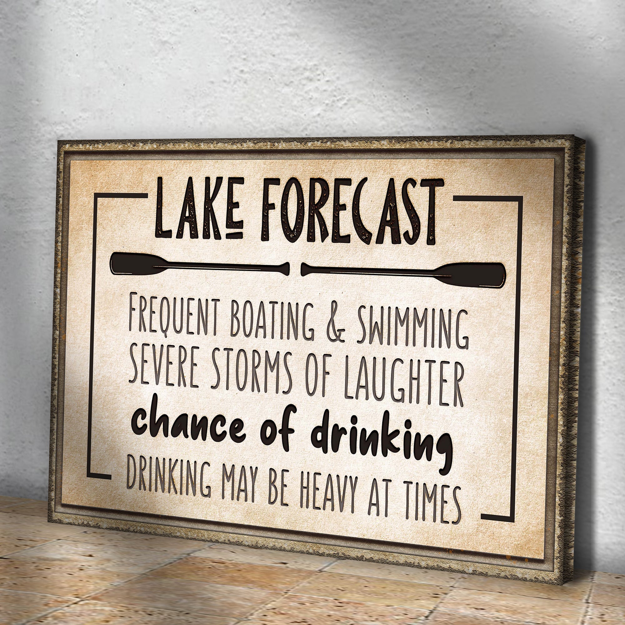 Lake Forecast Sign on sale at MyriadMart