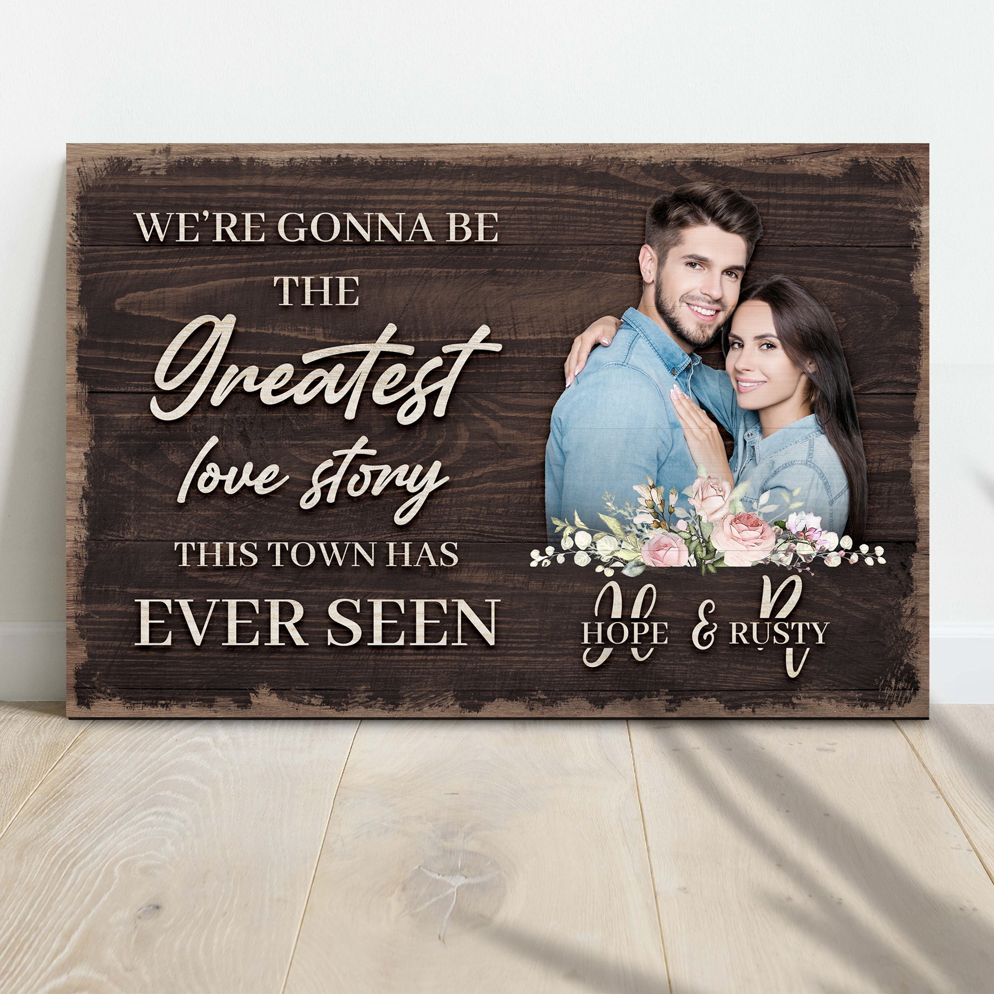 Greatest Love Story In Town Sign on sale at MyriadMart
