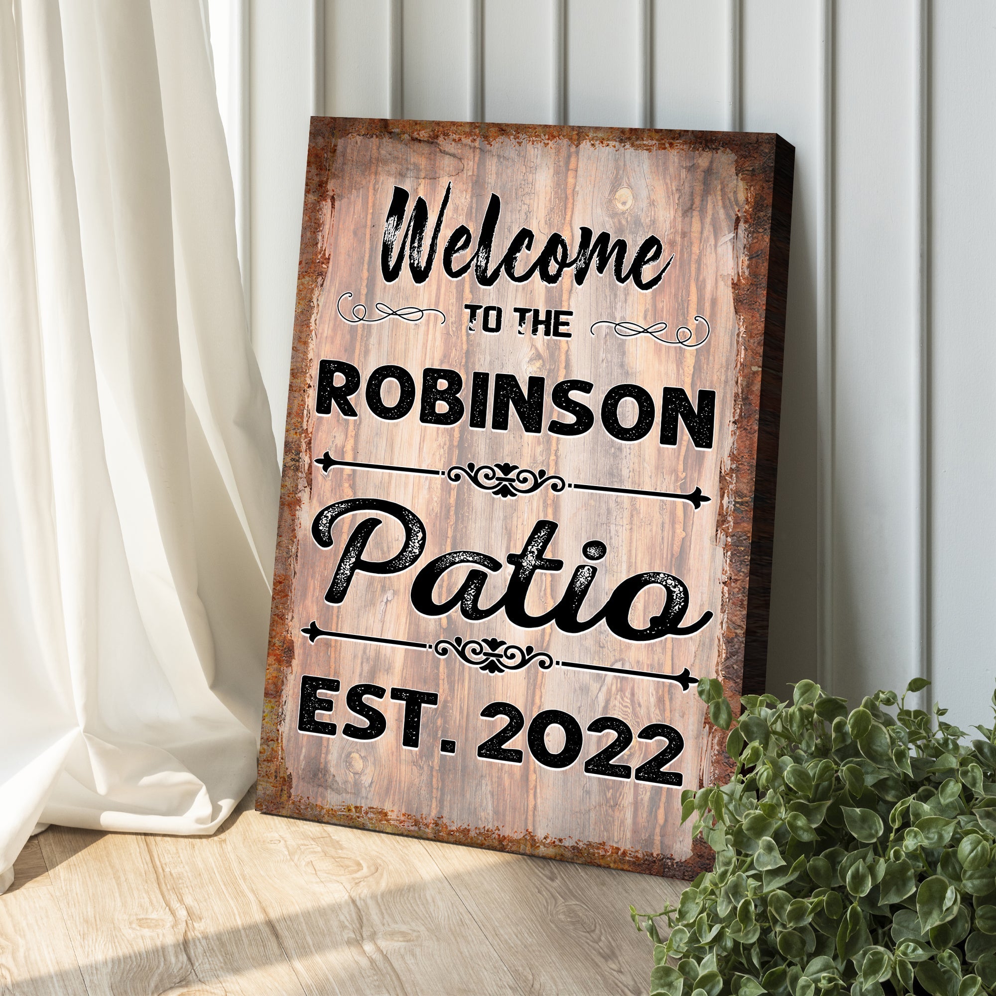Welcome To The Patio Sign IV on sale at MyriadMart