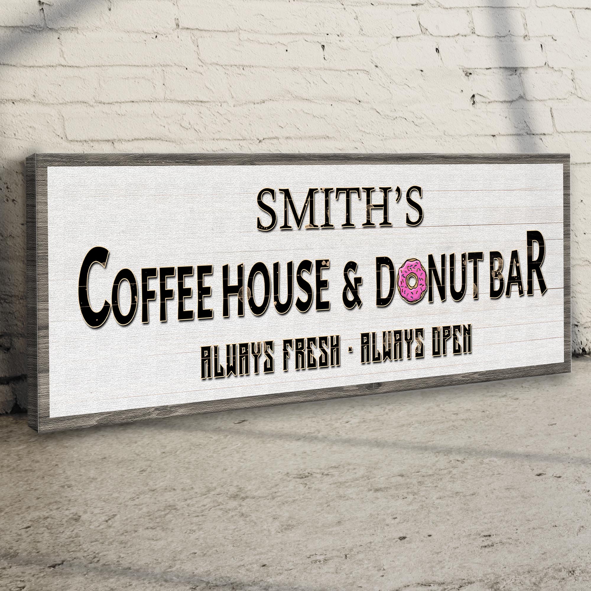 Coffee House And Donut Bar Sign II on sale at MyriadMart