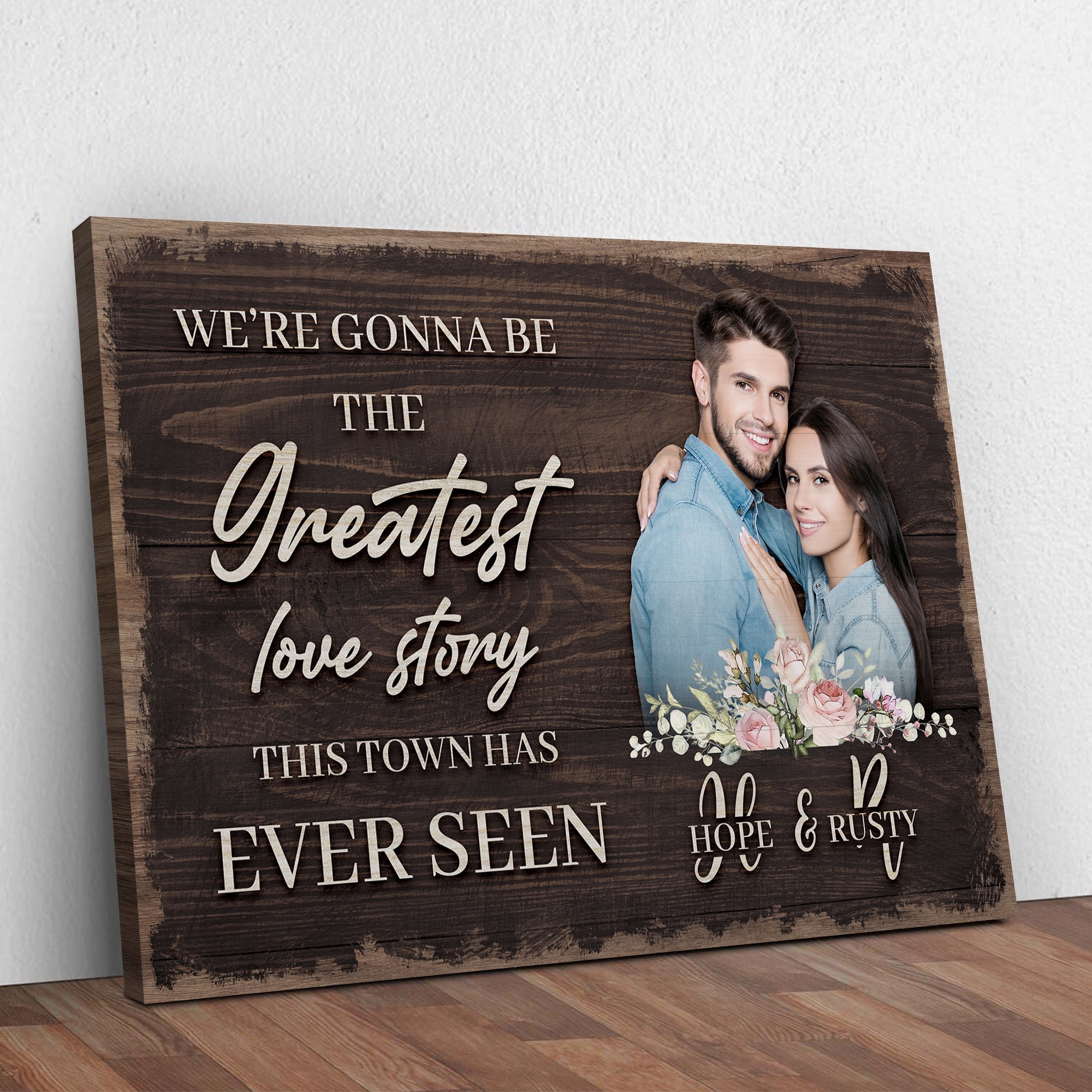 Greatest Love Story In Town Sign on sale at MyriadMart