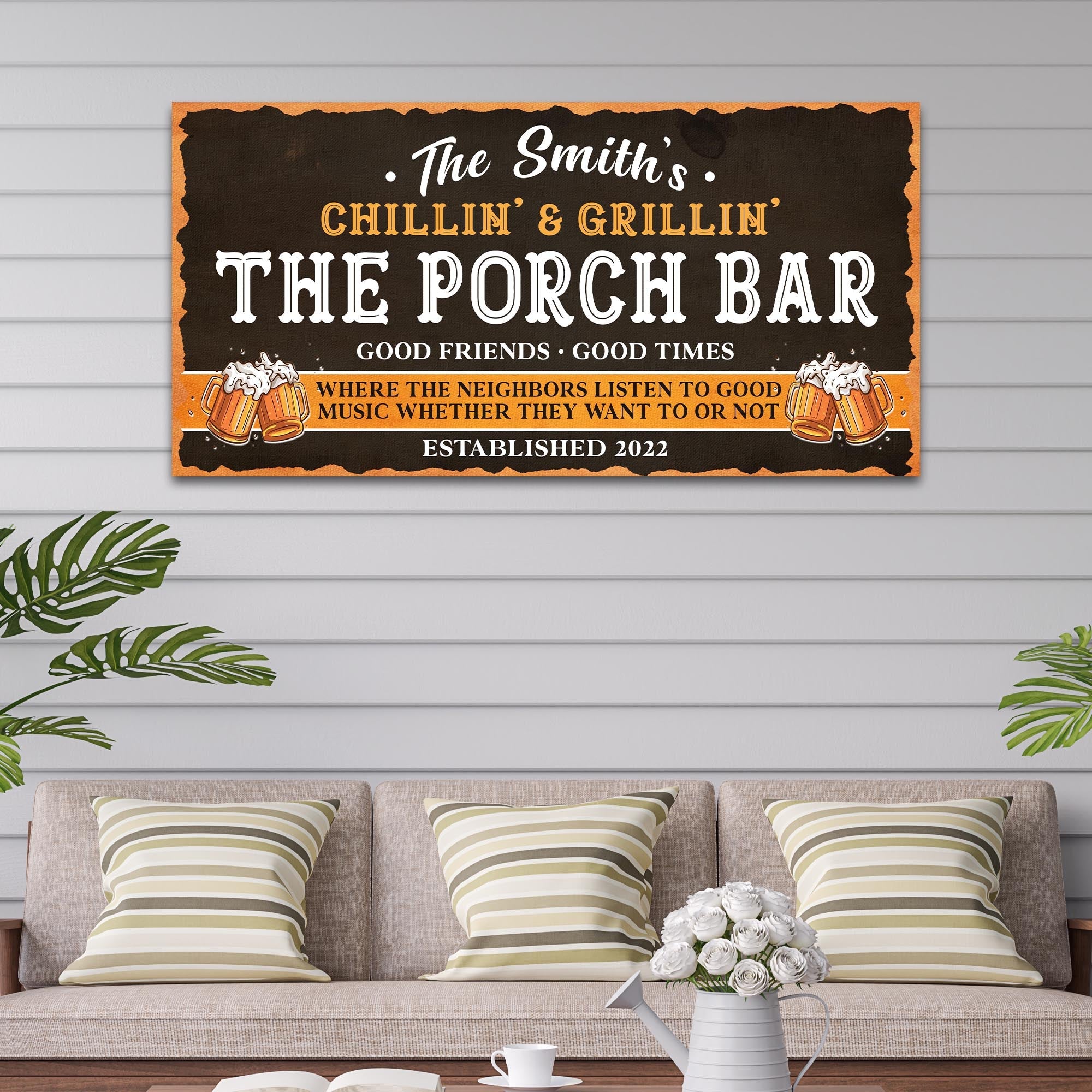 Family Porch Bar Sign on sale at MyriadMart