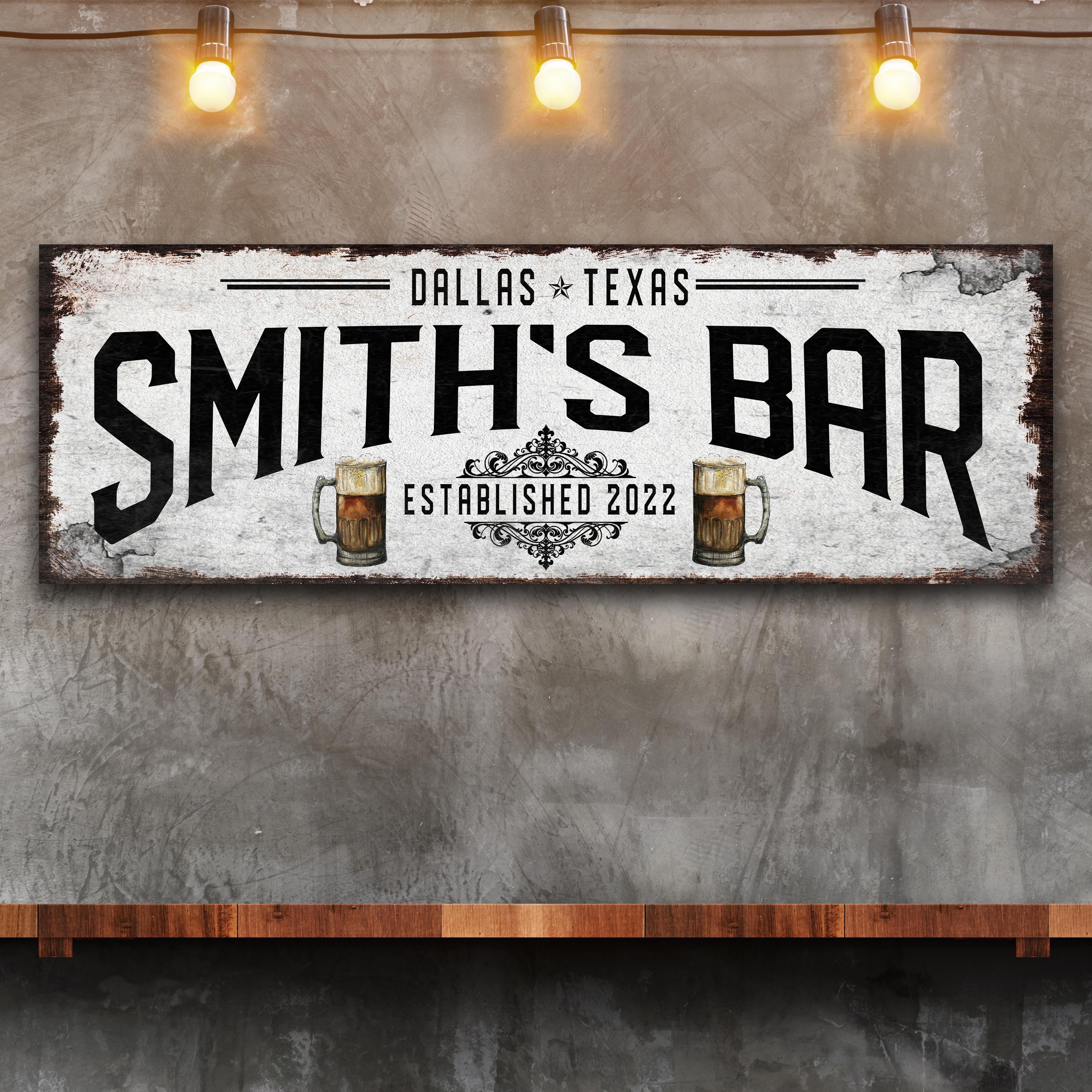 Rustic Bar Sign II on sale at MyriadMart