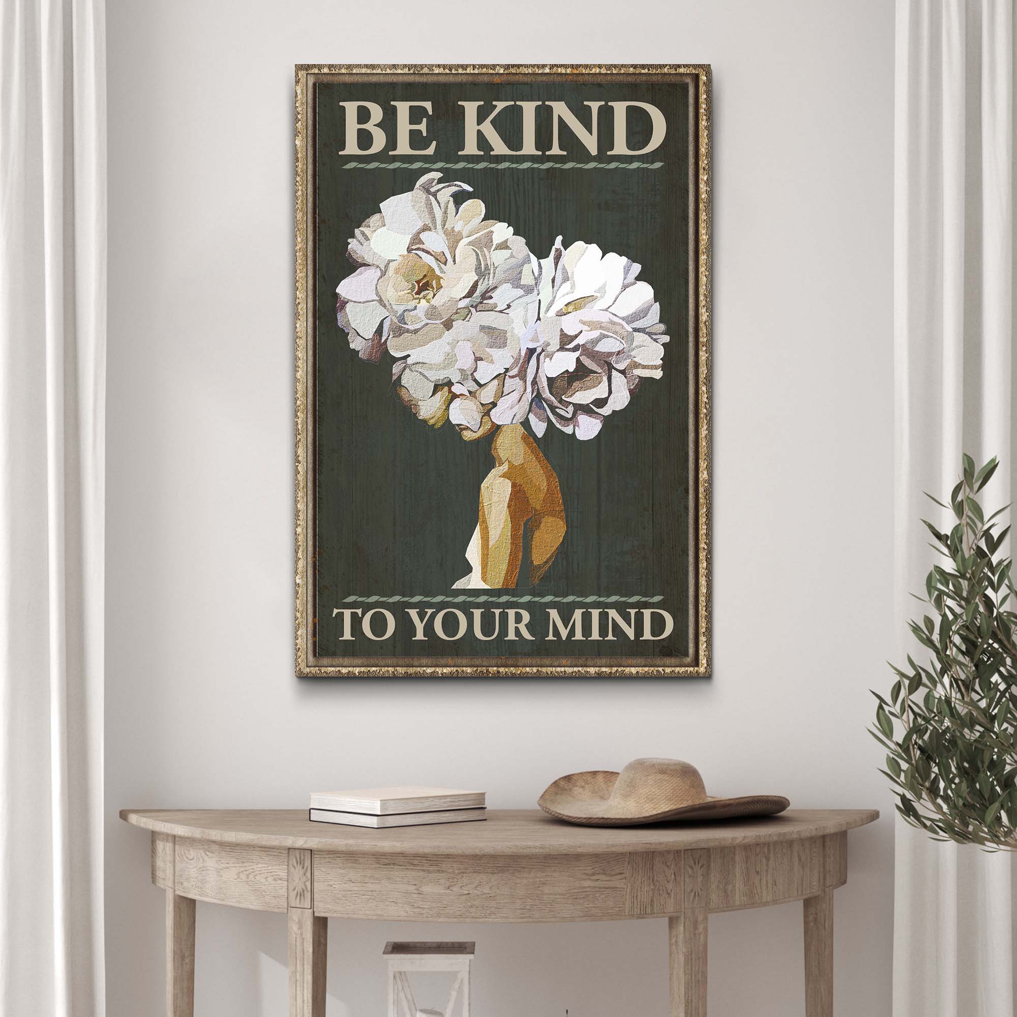 Be Kind To Your Mind Sign II on sale at MyriadMart