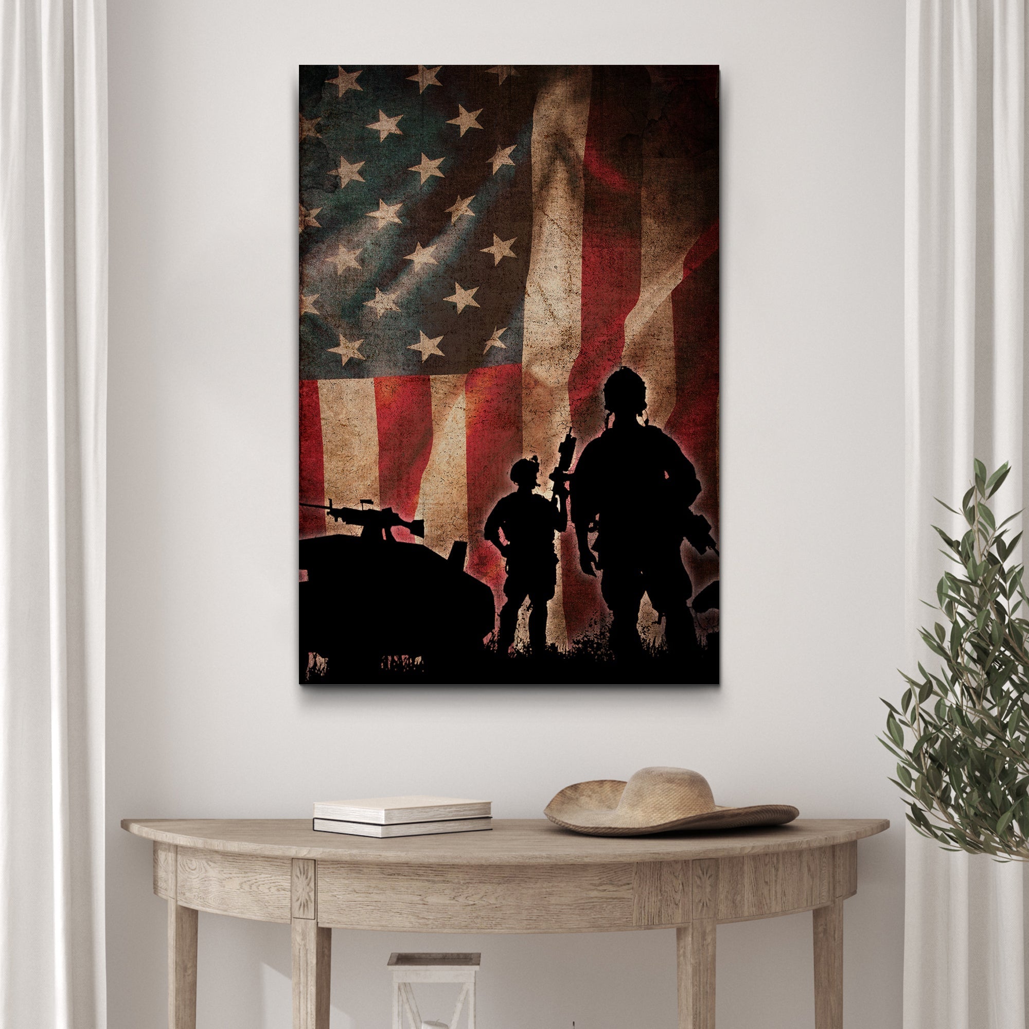 Veterans Honor Canvas Wall Art on sale at MyriadMart