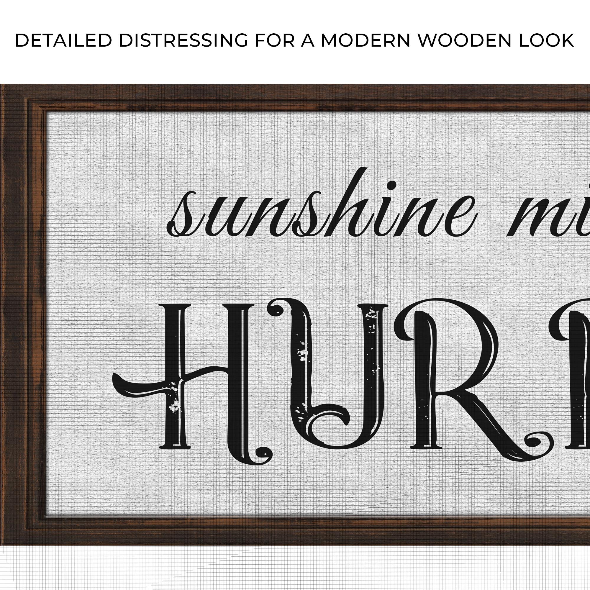 Sunshine Mixed With A Little Hurricane Sign II on sale at MyriadMart
