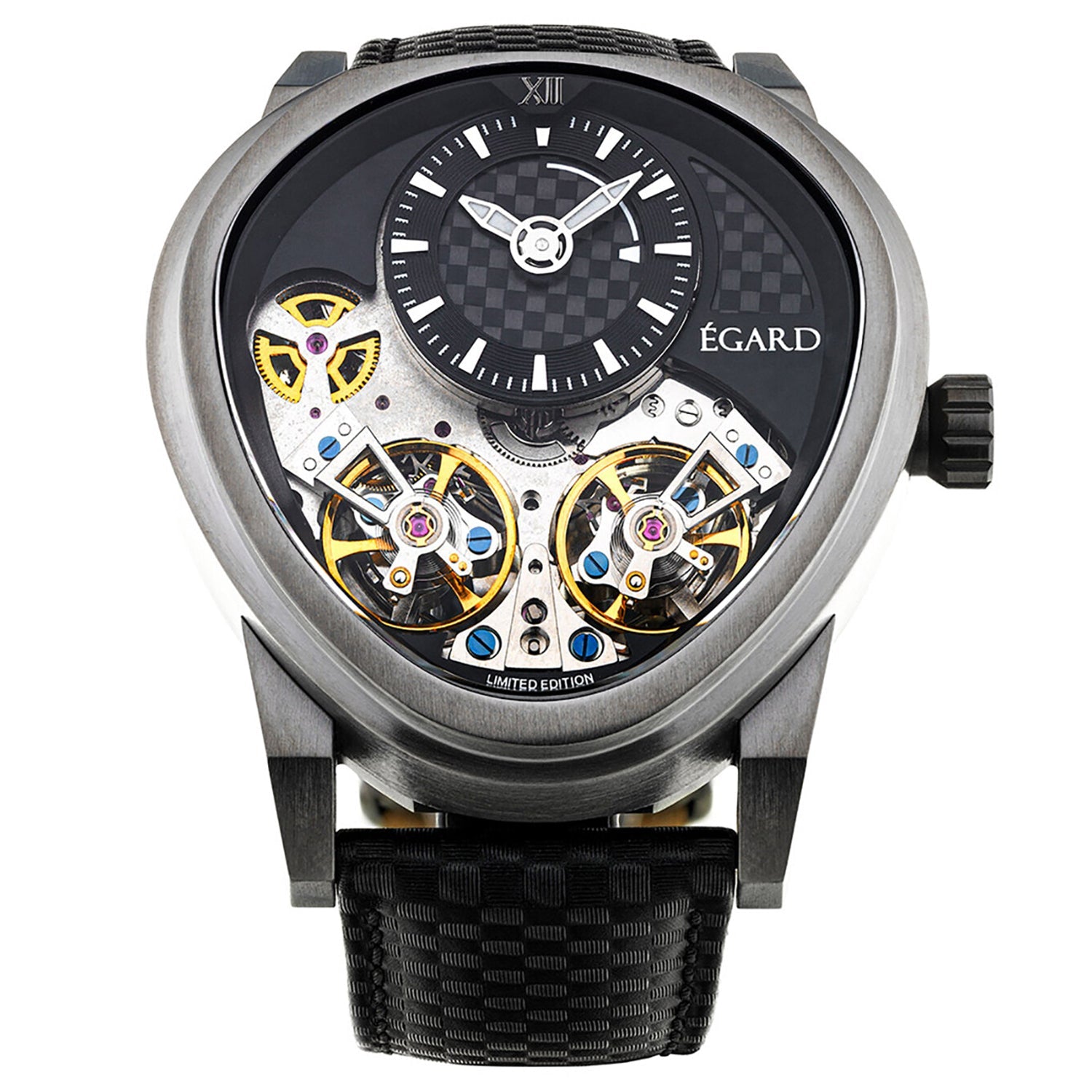 Egard Men's Quantus Carbon Beast Automatic on sale at MyriadMart