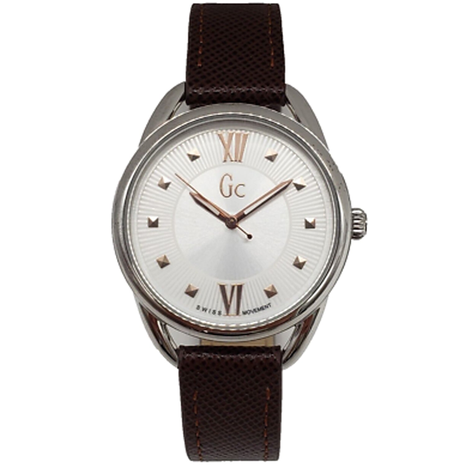 Guess Women's GC Brown Leather on sale at MyriadMart