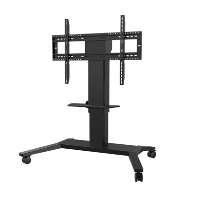 Electric Height Adjustable Mobile stand for Flat Panel Displays. Mobile Height-Adjustable Electric Stand   Not only easily move your system around but raise and lower the height for each user on-the -fly with integrated lift control.