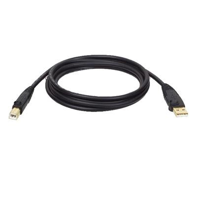 6ft USB 2.0 Hi-Speed A/B Device Cable Shielded Male / Male 6'