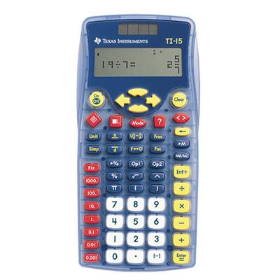 TI 15 Explorer Calculator