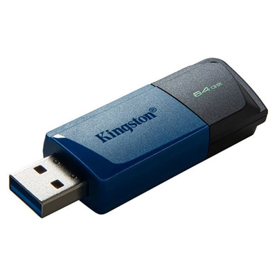 64GB USB3.2 Gen 1 DataTraveler Exodia M (Black + Blue)