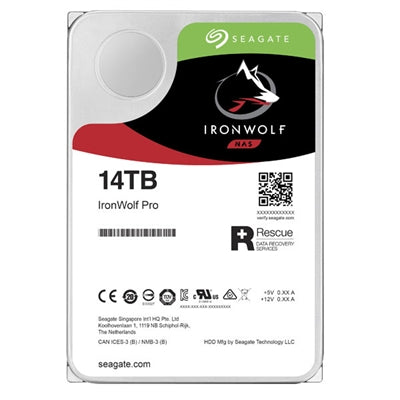 14TB IronWolf Pro 3.5 HDD SATA