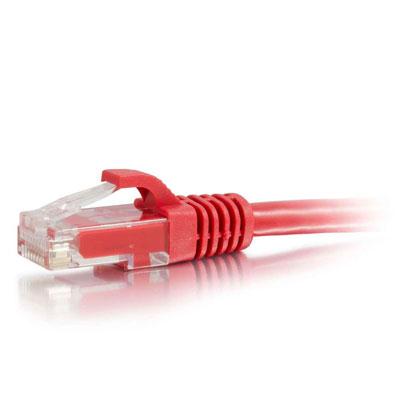7ft Cat6 550MHz Snagless Patch Cable.  Color: Red.