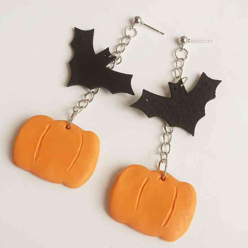 Halloween Theme Dangle Earrings, MyriadMart