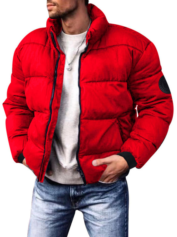 Men's winter jackets, stand collar down jackets