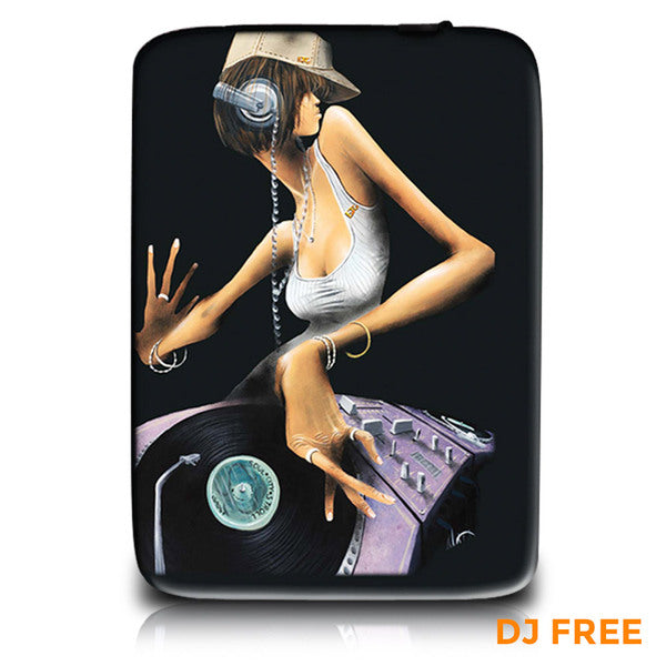 David Garibaldi - DJ Free, Zippered Neoprene 10 Netbook/Tablet Sleeve - MyriadMart