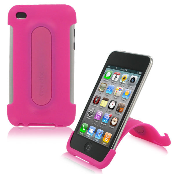 XtremeMac iPod Touch 4G Snap Stand Case - Bubble Gum Pink - MyriadMart