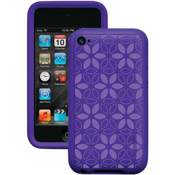 XtremeMac iPod Touch 4G Tuffwrap Tatu Skin Case - IPT-TT4-33 - Purple - MyriadMart