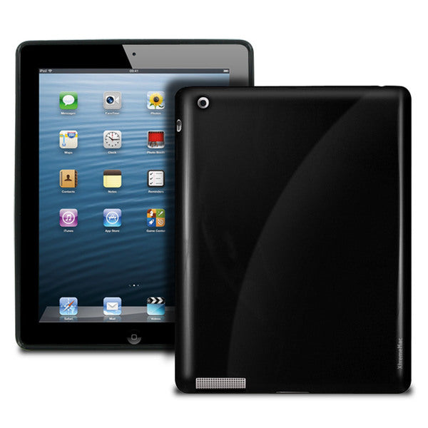 XtremeMac Tuffwrap Shine Case for iPad 2, 3 & 4 (Black) - MyriadMart