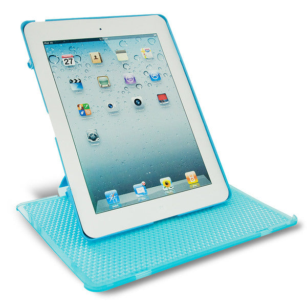 Keydex Slim-Fit Genius Cover for iPad with Rotating Stand - Blue - MyriadMart
