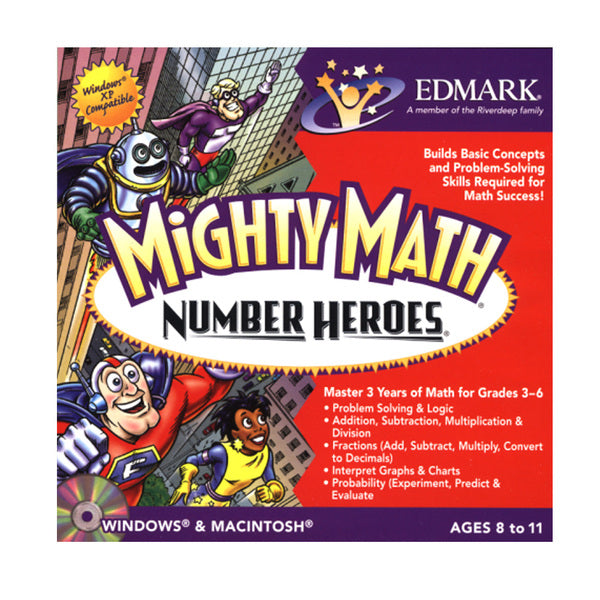 Mighty Math Number Heroes for Windows and Mac - MyriadMart