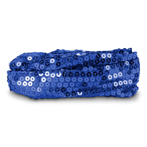 Calypso Studios Glitz Bendi Sequin Wire Headband, Blue - MyriadMart