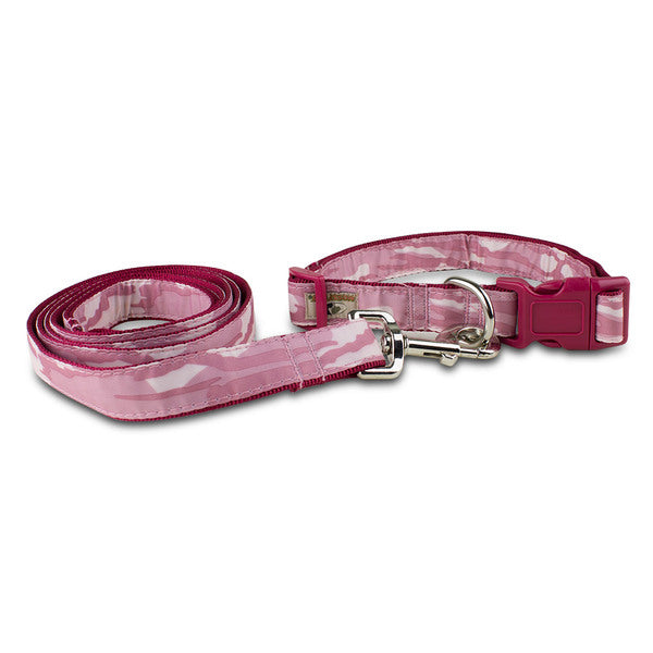 Mossy Oak Collar & Lead Set, Pink, X-Large