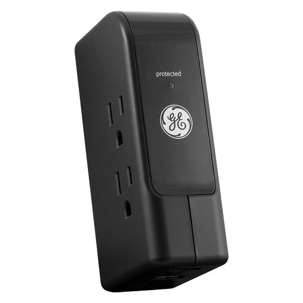 GE Travel Surge Protector w/ 3 Outlets & 2 USB Ports